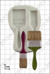 'Paint Brushes' Silicone Mould